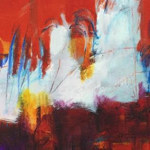 Skai Fowler, Red Hot and Cold, 16" x 20"